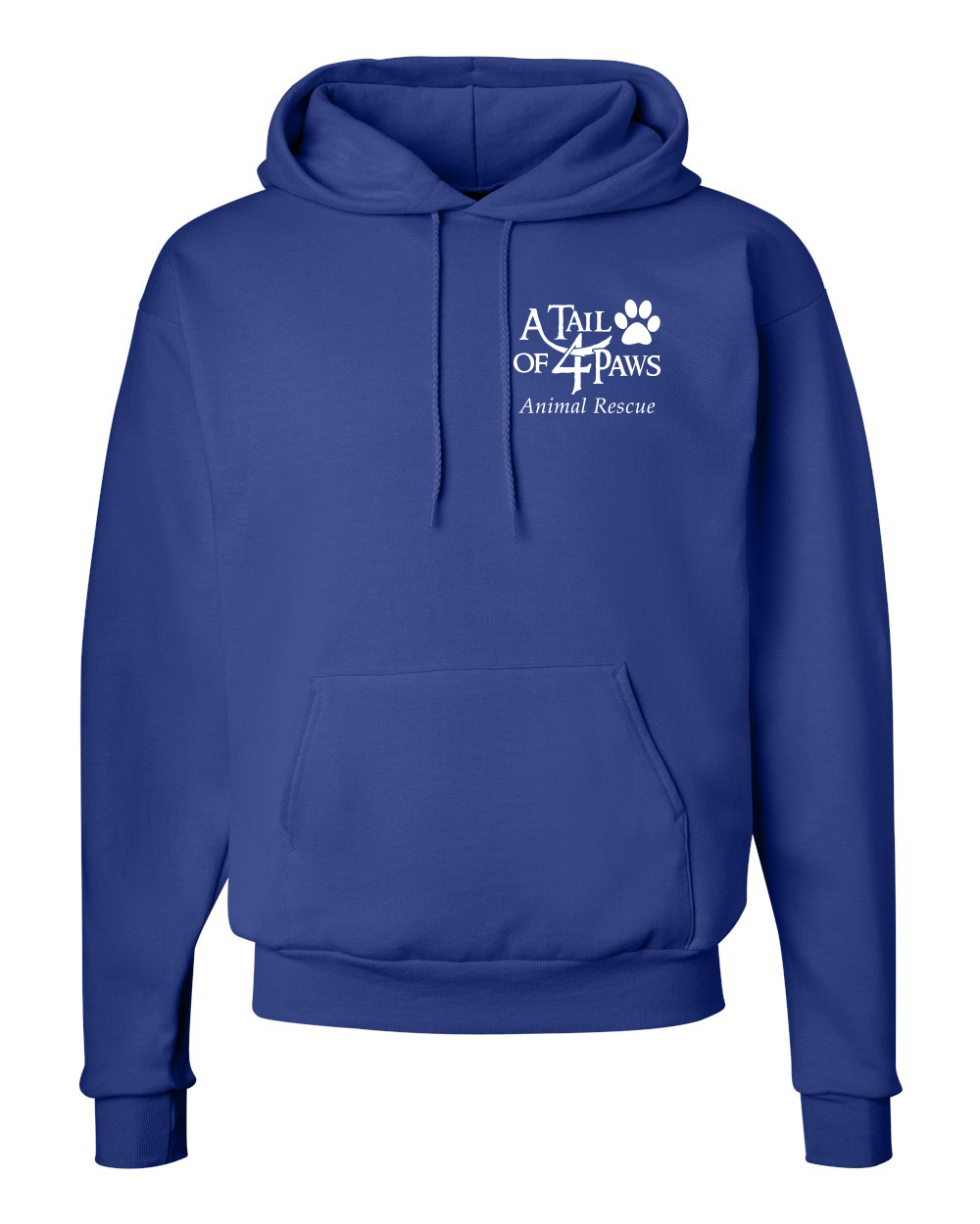 Royal Front Hoodie