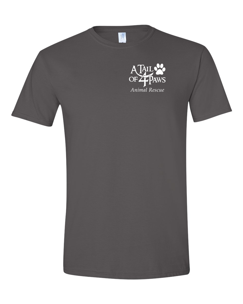 Front of Shirt Charcoal