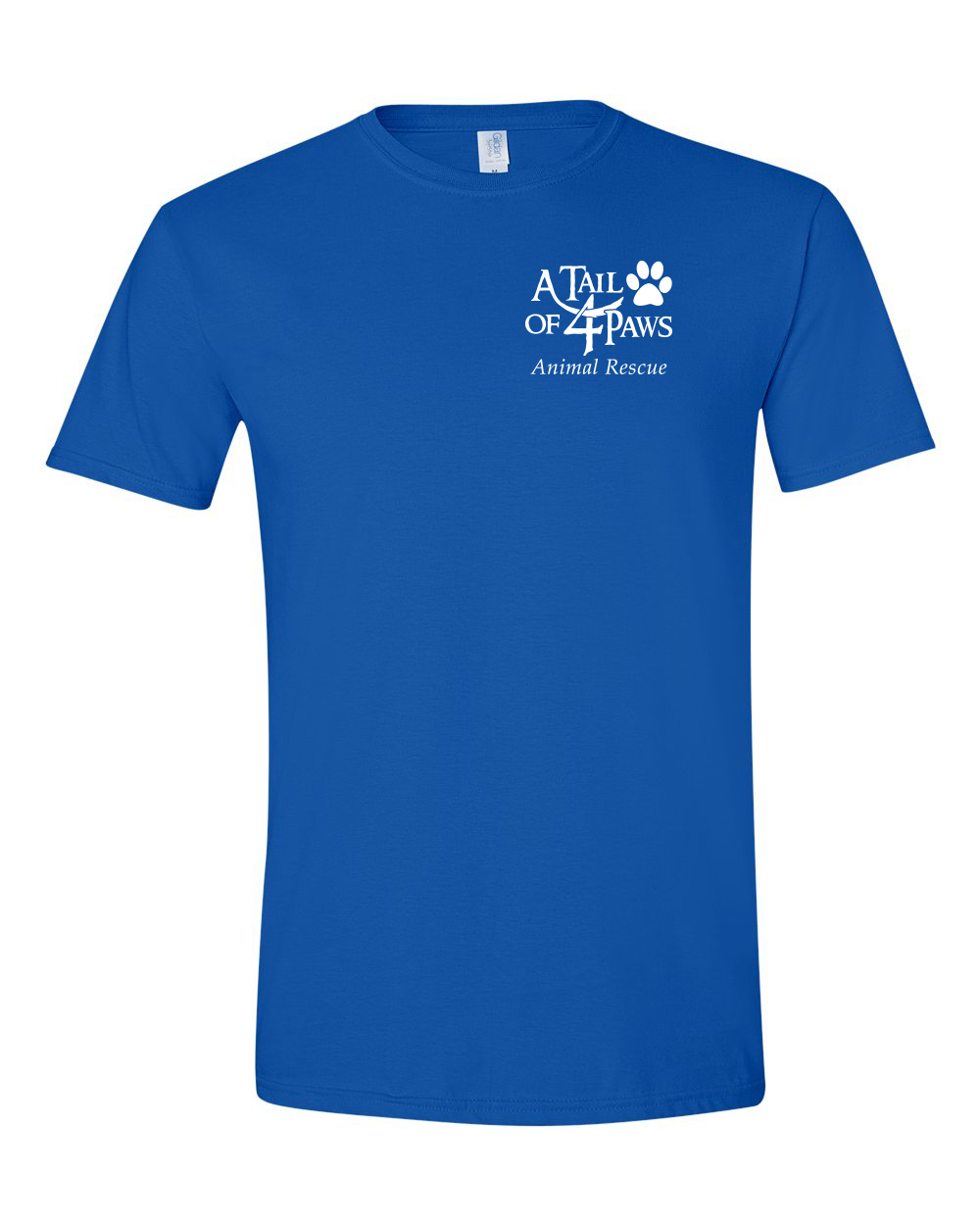 Front of Shirt Royal Blue