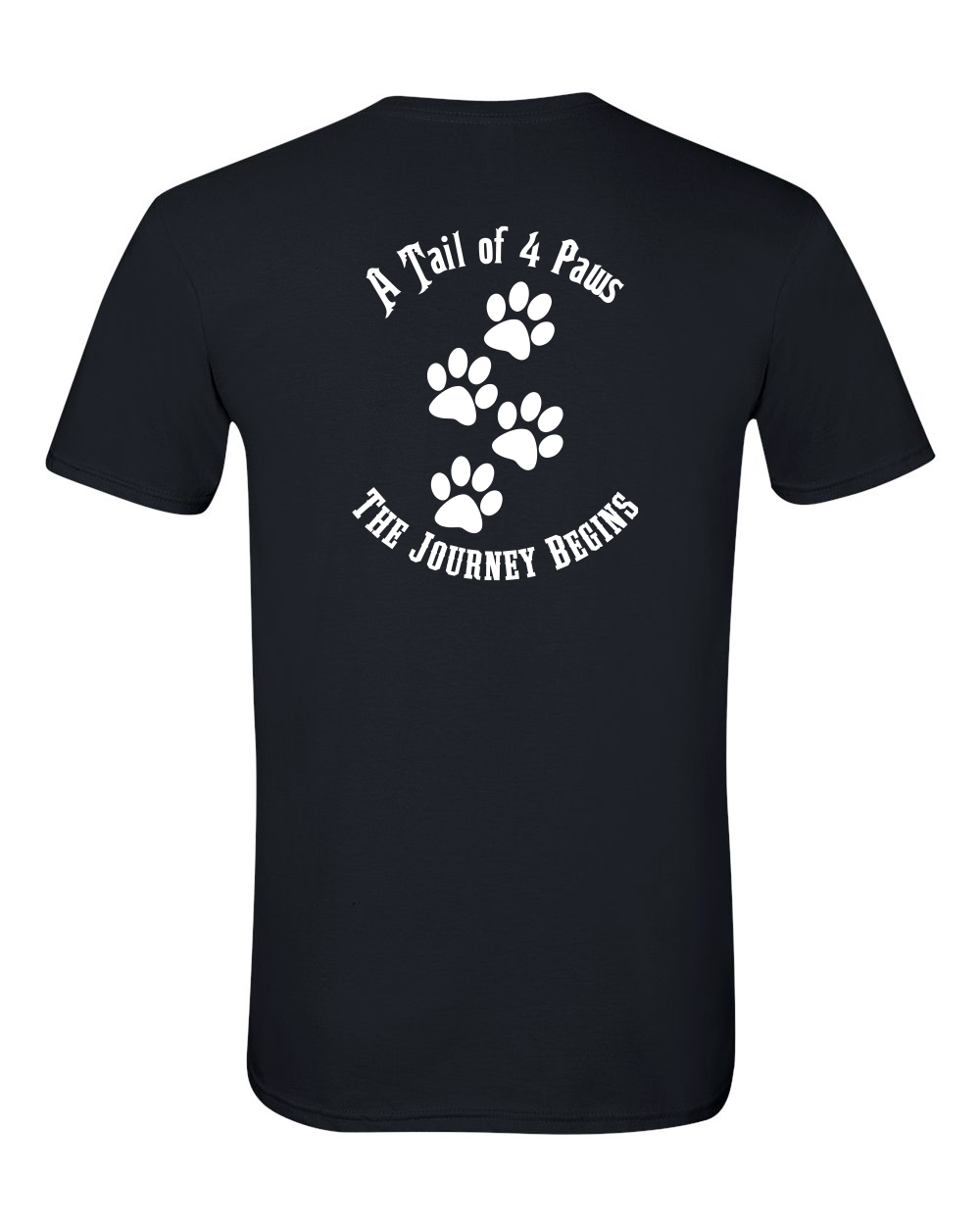 Back of Shirt Black