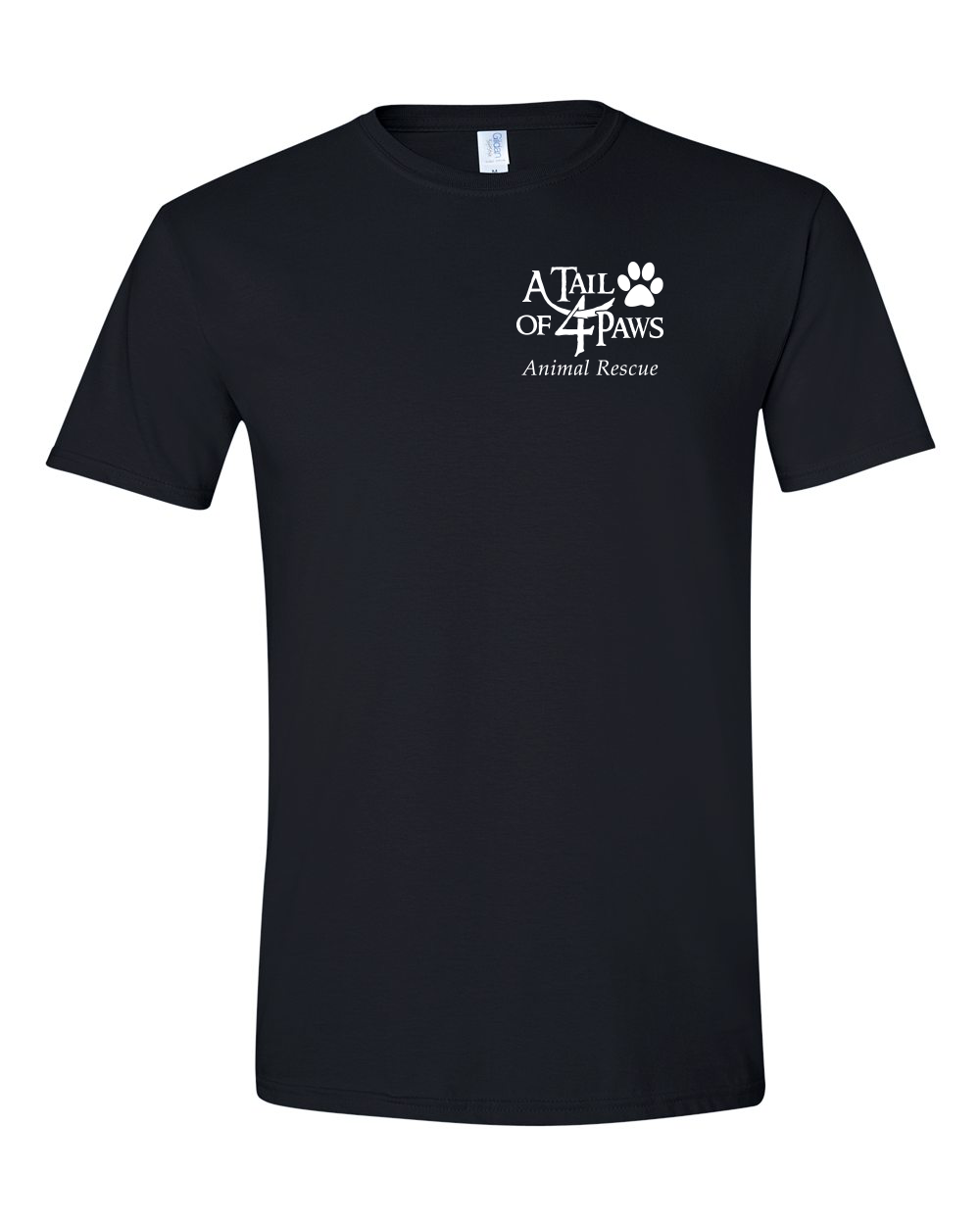 Front of Shirt Black