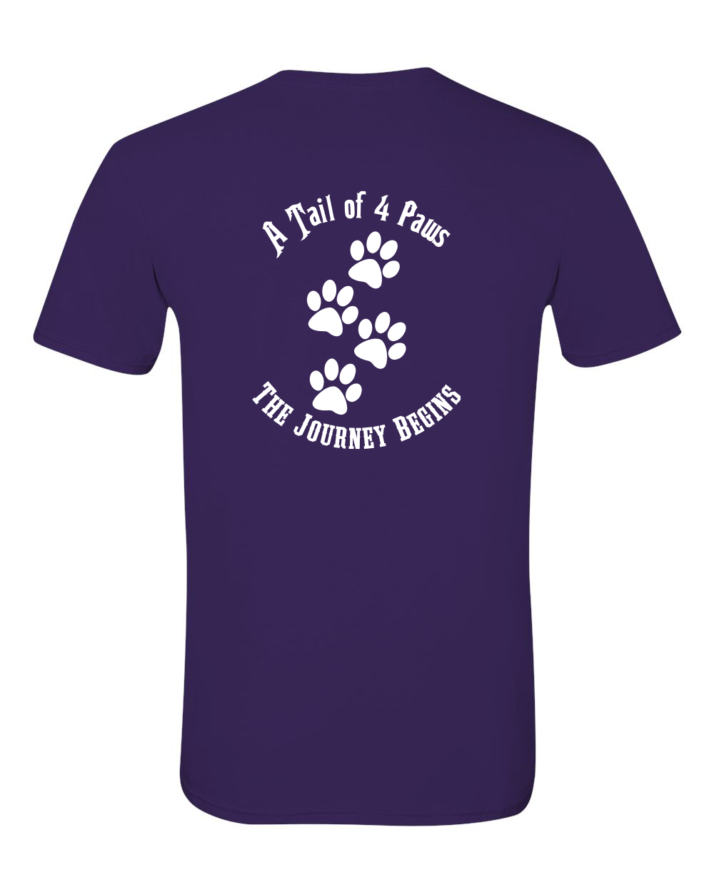 Back of Shirt Purple