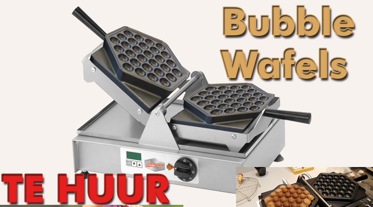 Bubbelwafels machine bruikleen Bubbelwafels machine bruikleen