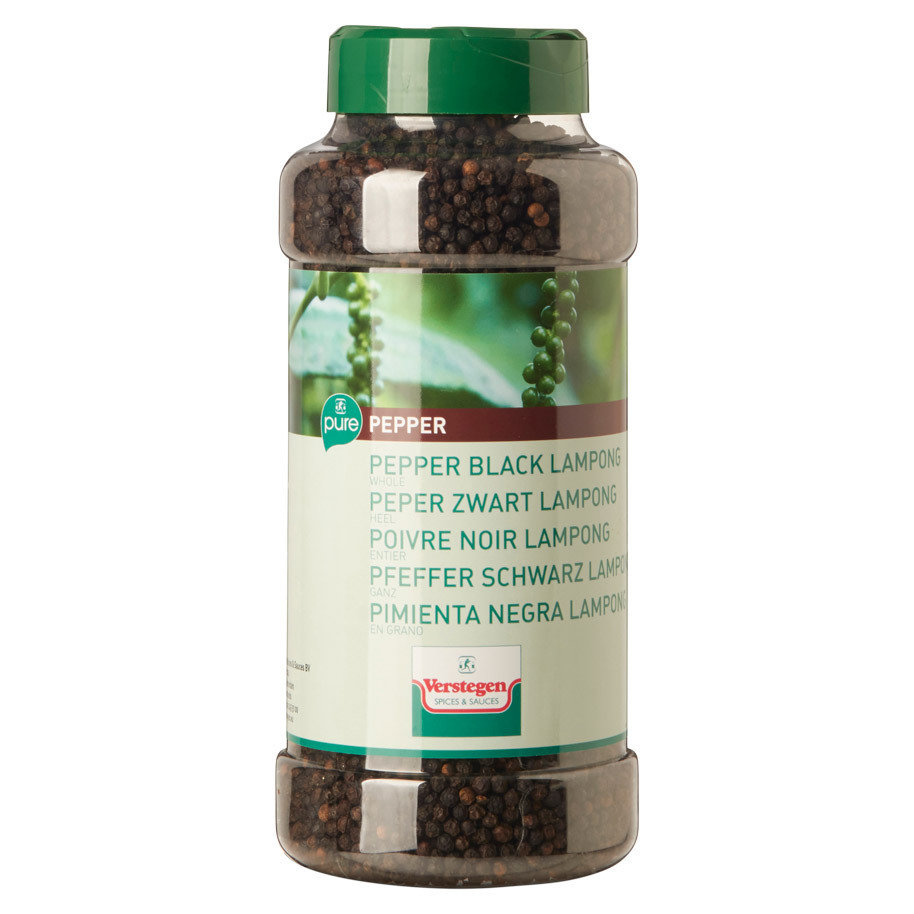 Peperkorrels zwart verstegen 580 gr Peperkorrels zwart verstegen 580 gr