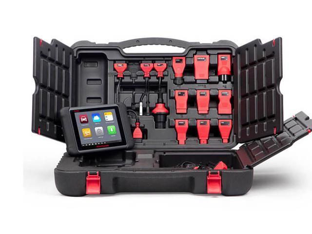 Autel Maxisys 906 OBD2 OBDII EOBD Diagnostic Scanner Scan Tool with Bi-Directional Control, Key Fob Programming, ECU Coding, ABS Bleeding Brake ms906