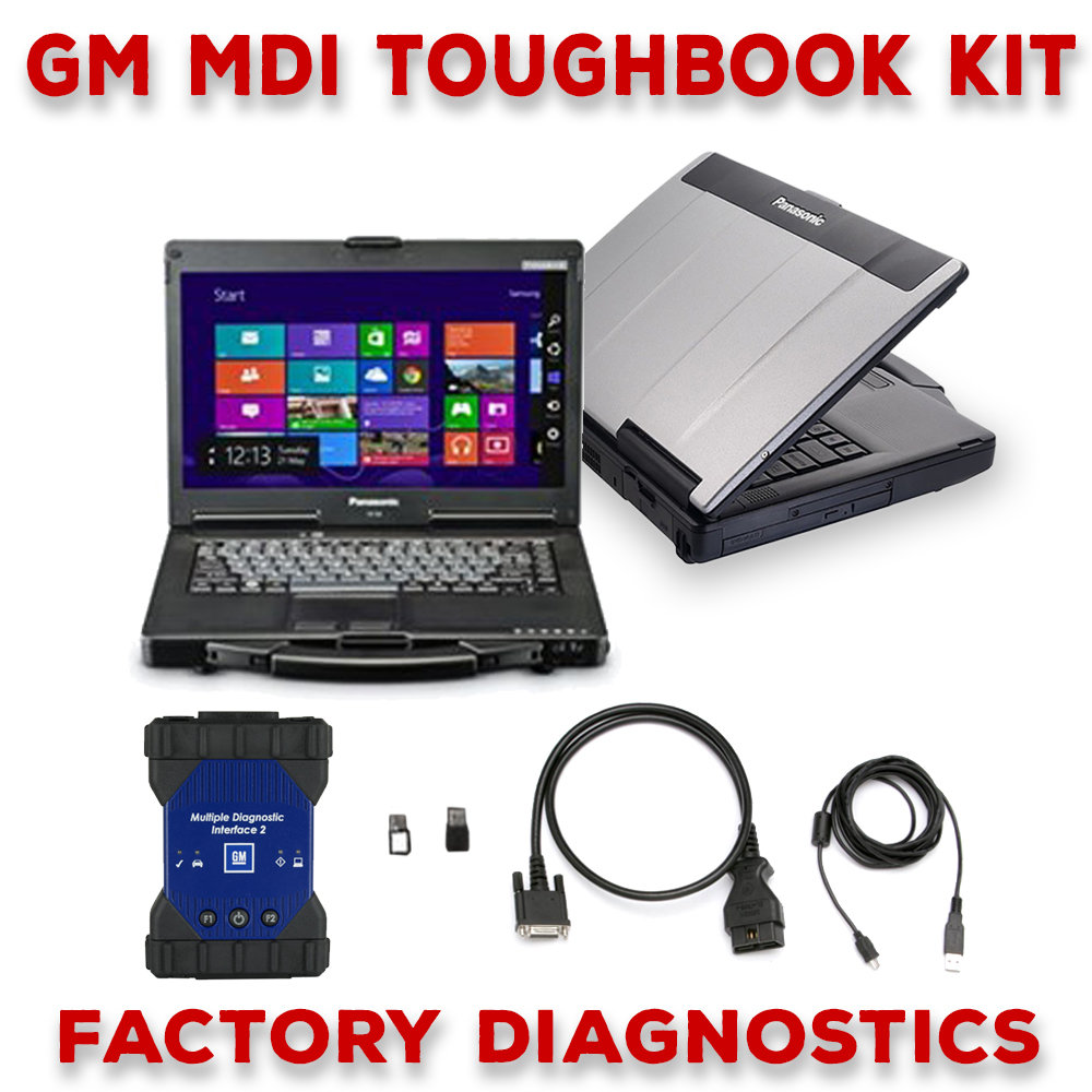 GM MDI 2 Toughbook Dealer Package Full Warranty 00197