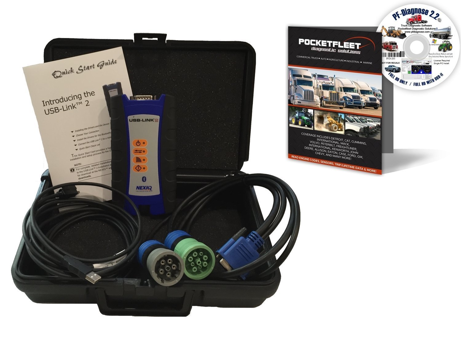 Nexiq USB Link 2 with Universal Diagnostic Software 0045
