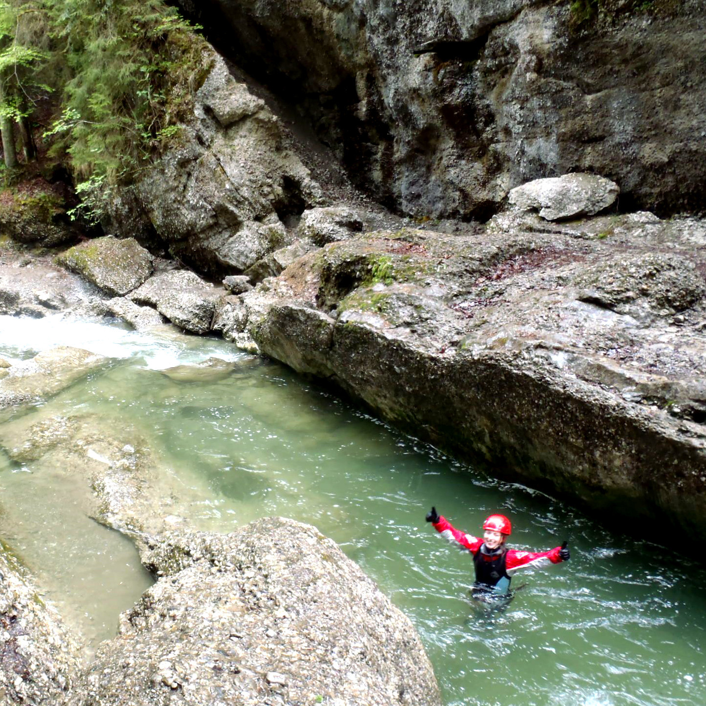 Canyoning Basistour Gunzesried Ostertaltobel 00001