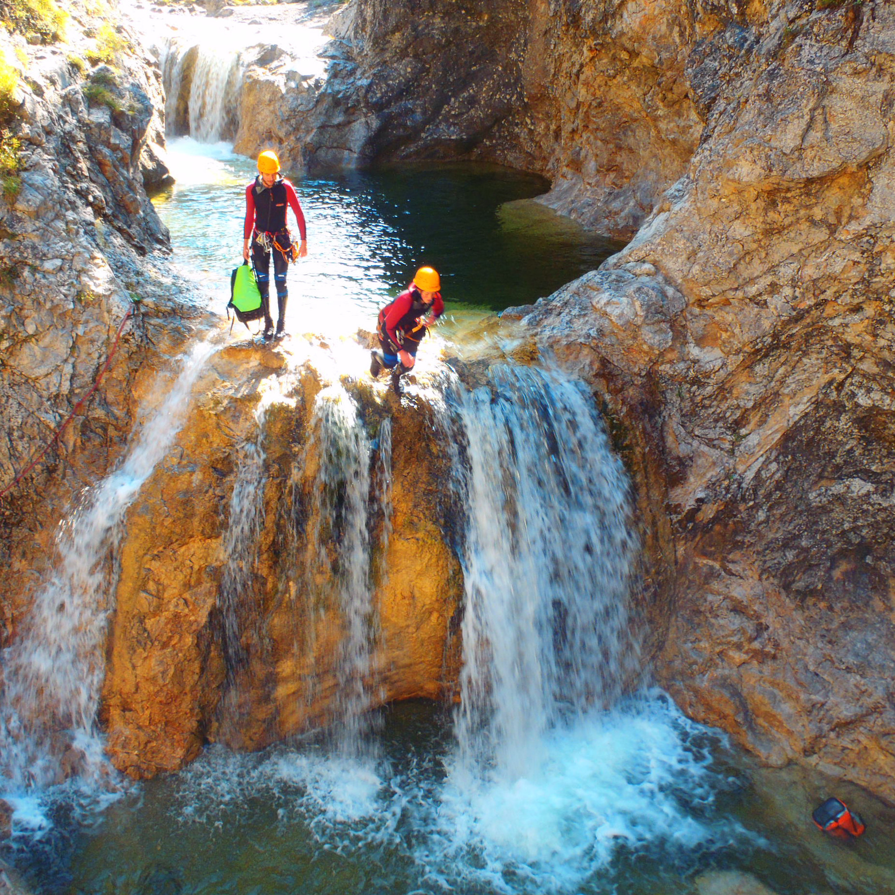 Canyoning Halbtagestour Stuibenfälle CFS