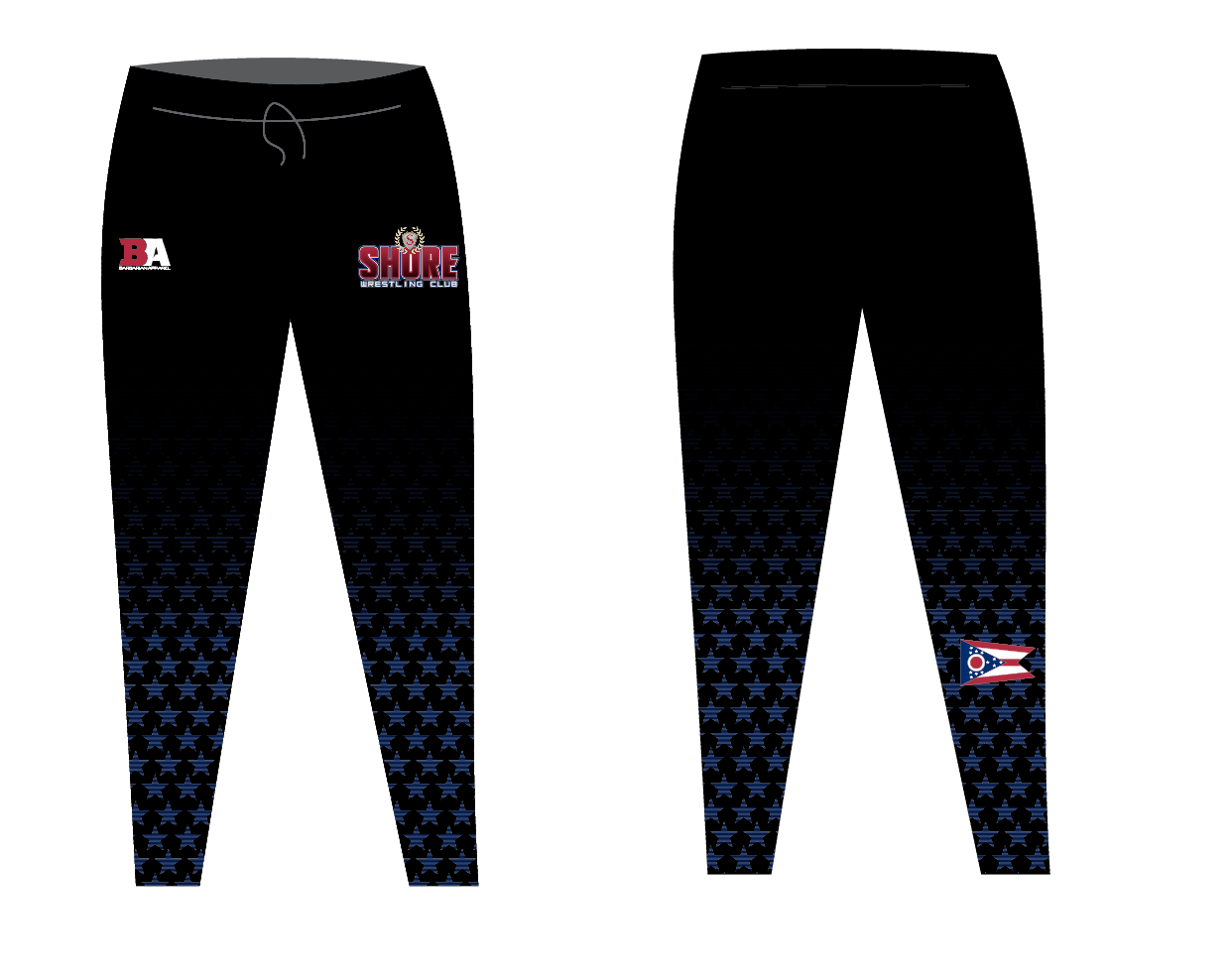 wrestling joggers