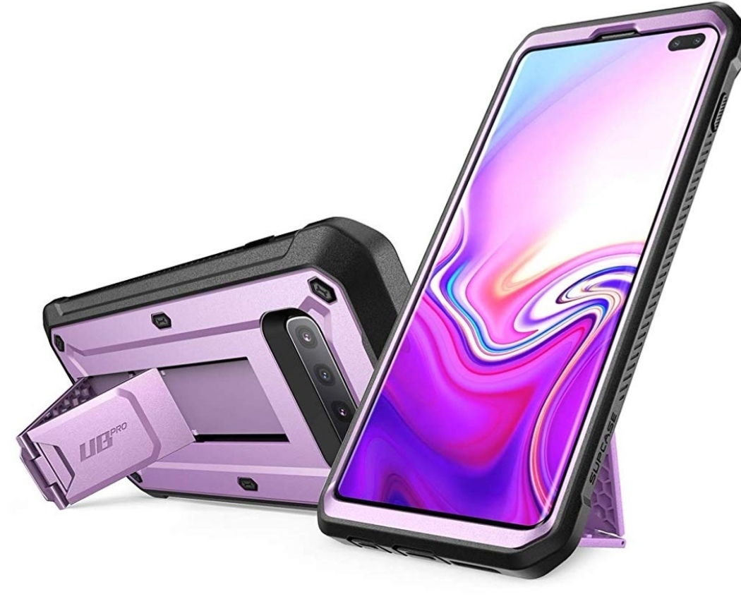 Case Protector Galaxy S10 Plus SX Supcase Armadura Negro