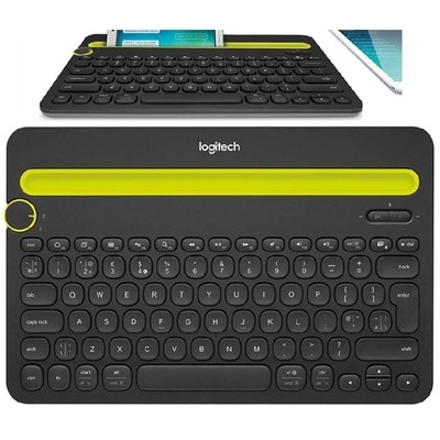 Teclado K480 Logitech con bluetooth para computadoras, tablets y smartphones, Negro Teclado K480 Logitech con bluetooth para computadoras, tablets y smartphones, Negro