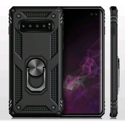 Case Galaxy S10 Plus SX Protector c/ Soporte Giratorio Anillo Metal Case Galaxy S10 Plus SX Protector c/ Soporte Giratorio Anillo Metal