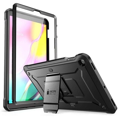Carcasa Case Samsung Galaxy Tab A 10.1 2019 (SM-T510/T515) de cuerpo completo resistente con protector de pantalla Negra Carcasa Case Samsung Galaxy Tab A 10.1 2019 (SM-T510/T515) de cuerpo completo resistente con protector de pantalla Negra