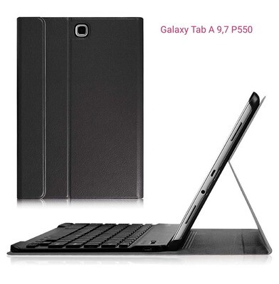 Cover Teclado Galaxy Tab A 9,7 P550 Bluetooth c/ Función Encender Apagar Magnético Cover Teclado Galaxy Tab A 9,7 P550 Bluetooth c/ Función Encender Apagar Magnético
