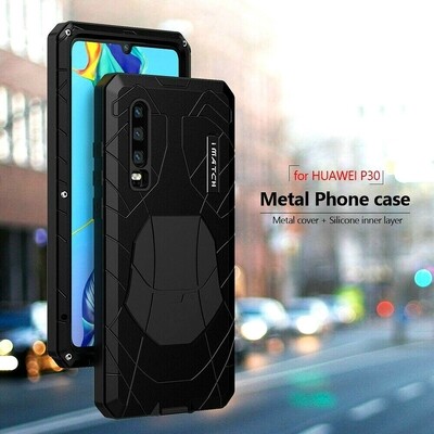 Case Huawei P30 Lite P30 Metal c/ Parador c/ Pernos c/ Tetra poliuretano Case Huawei P30 Lite P30 Metal c/ Parador c/ Pernos c/ Tetra poliuretano