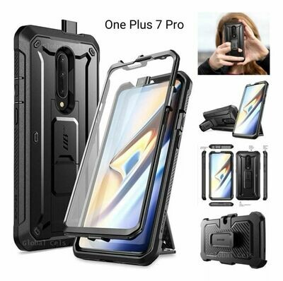 Case Funda One Plus 7 Pro Protector 360° c/ Parador c/ Gancho Case Funda One Plus 7 Pro Protector 360° c/ Parador c/ Gancho