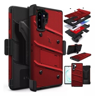 Case Galaxy Note 10 Plus Rojo Vino c/ Gancho Correa de 3 Partes Case Galaxy Note 10 Plus Rojo Vino c/ Gancho Correa de 3 Partes