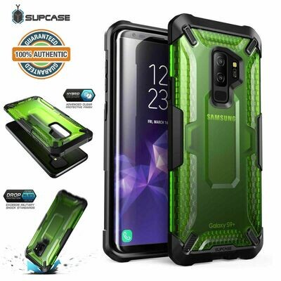 Case Galaxy S9 Plus S9+ Frost Antigolpes USA VERDE Transparente Case Galaxy S9 Plus S9+ Frost Antigolpes USA VERDE Transparente