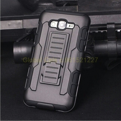 Case Samsung Galaxy J7 Holster Armor gancho para correa y apoyo inclinable Case Samsung Galaxy J7 Holster Armor gancho para correa y apoyo inclinable