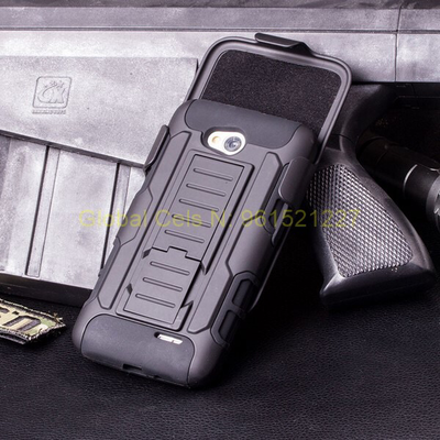 Case Holster Gorila LG L70 con Soporte para mesa y gancho para correa Case de 3 partes Case Holster Gorila LG L70 con Soporte para mesa y gancho para correa Case de 3 partes