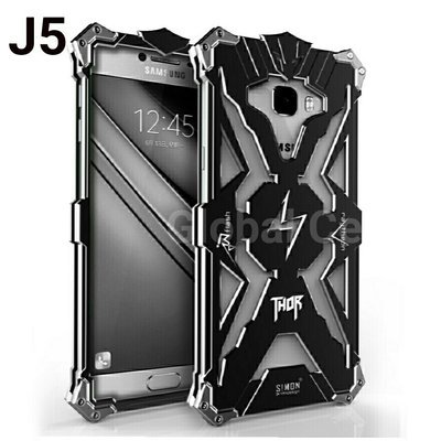 Case Funda Samsung Galaxy J5 2016 Metal THOR Protector para caídas con pernos atornillables Armadura Case Funda Samsung Galaxy J5 2016 Metal THOR Protector para caídas con pernos atornillables Armadura