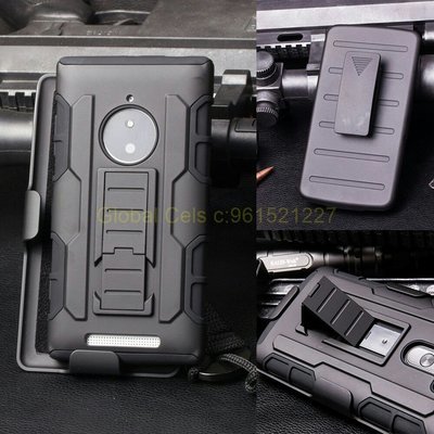 Protector Nokia Lumia 830 holster Gorila con parante de inclinación y gancho Protector Nokia Lumia 830 holster Gorila con parante de inclinación y gancho