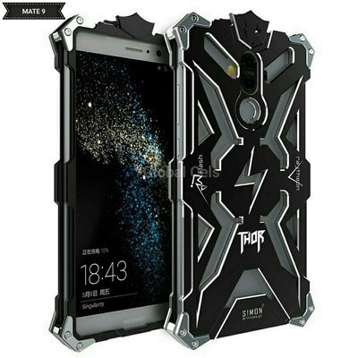 Case Metal Huawei Mate 9 Armadura Thor con Pernos Negro Case Metal Huawei Mate 9 Armadura Thor con Pernos Negro