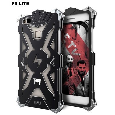 Case Funda Huawei P9 Lite THOR Carcasas de Metal con pernos atornillables Case Funda Huawei P9 Lite THOR Carcasas de Metal con pernos atornillables