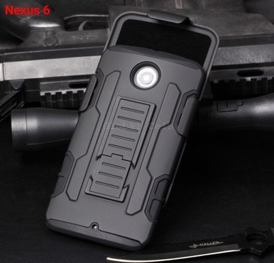 Case Holster Nexus 6 Carcasa Armor con Gancho y Parante Case Holster Nexus 6 Carcasa Armor con Gancho y Parante