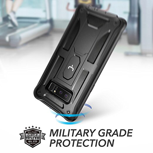 Case Galaxy Note 8 Armadura Youmaker Extremo + Gancho + Parante