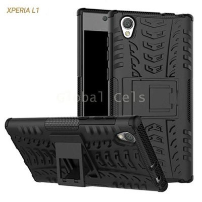 Case Xperia L1 Carcasa con Parante Antigolpes Negra Case Xperia L1 Carcasa con Parante Antigolpes Negra