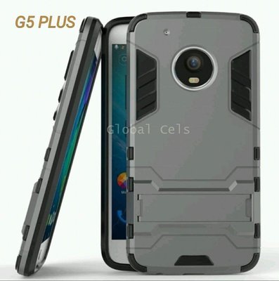 Case Moto G5 Plus con Soporte Inclinable Antigolpes de 2 partes Case Moto G5 Plus con Soporte Inclinable Antigolpes de 2 partes