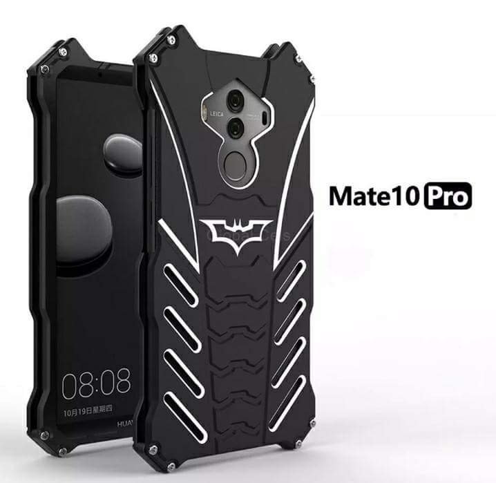 Case Metal Huawei Mate 10 Pro Batman Negro c/ Pernos 00269