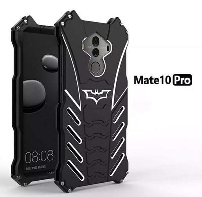 Case Metal Huawei Mate 10 Pro Batman Negro c/ Pernos Case Metal Huawei Mate 10 Pro Batman Negro c/ Pernos