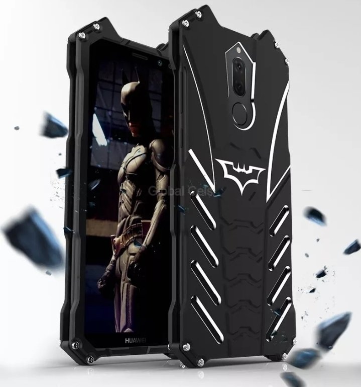 Case Huawei Mate 10 Lite Batman Protector Metálico con pernos 00276