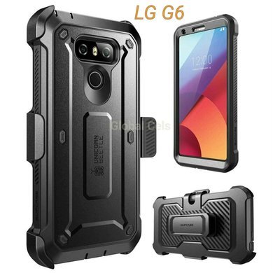 Case Lg G6 Supcase Protector 360 c/ Protector de pantalla Integrada c/ Gancho Case Lg G6 Supcase Protector 360 c/ Protector de pantalla Integrada c/ Gancho