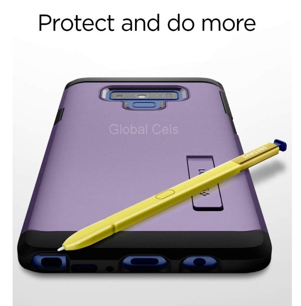 Case Galaxy Note 9 Morado Spigen 100% Originales