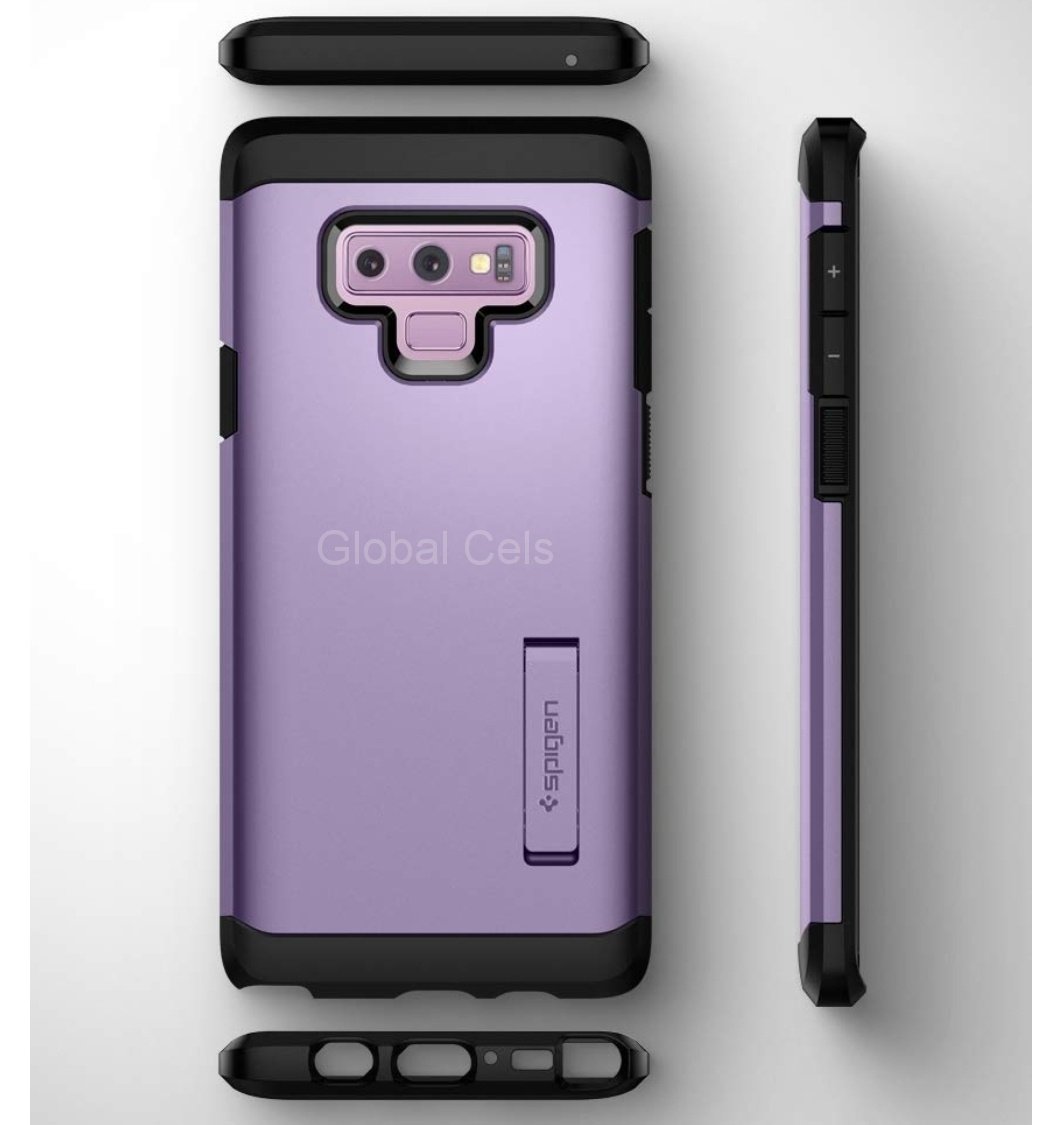 Case Galaxy Note 9 Morado Spigen 100% Originales