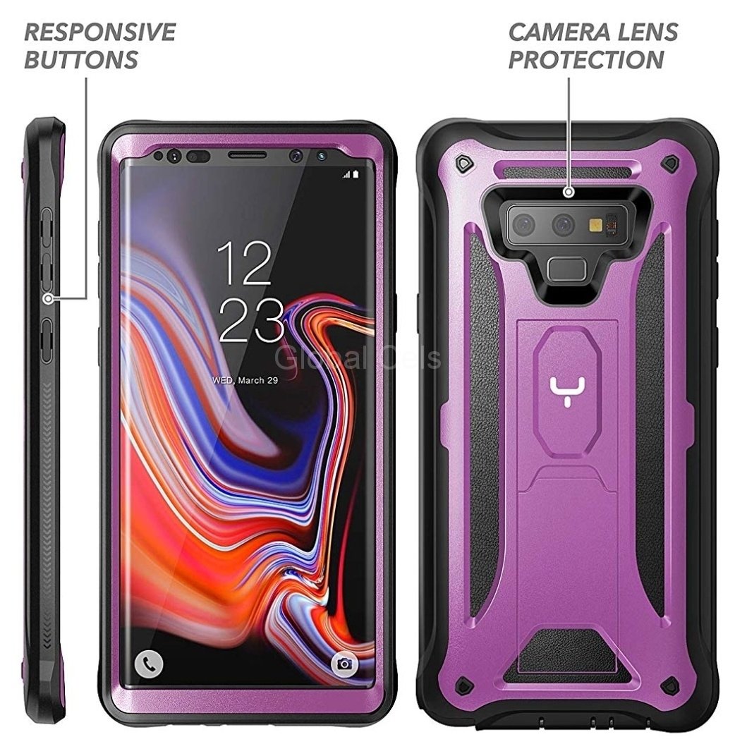 Case Recio Galaxy Note 9 c/ Parador Vertical y Horizontal c/ Mica