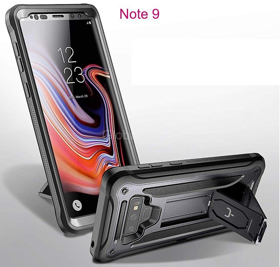 Case Galaxy Note 9 Armadura c/ Mica Integrada c/ Parador Vertical Horizontal