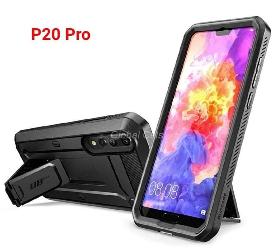 Case Huawei P20 Pro Extremo Carcasa 360 c/ Mica Integrada c/ Parador Vertical y Horizontal