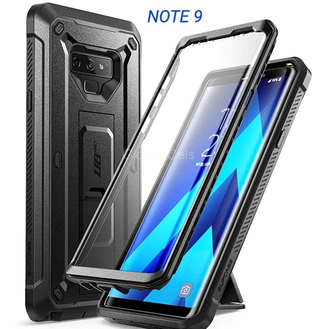 Supcase Galaxy Note 9 Carcasa 360 tapa arriba y tapa abajo c/ Parador c/ Gancho 00348