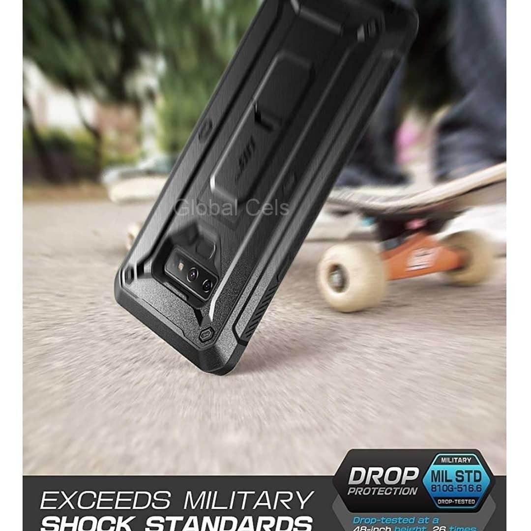 Supcase Galaxy Note 9 Carcasa 360 tapa arriba y tapa abajo c/ Parador c/ Gancho