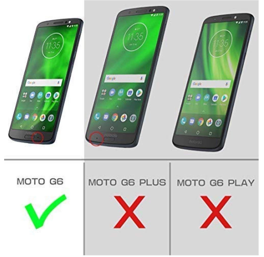 Case Funda Moto G6 Normal Supcase de Alta Protección c/ Mica c/ Gancho