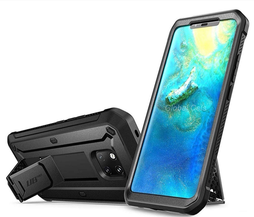 Case HUAWEI MATE 20 PRO c/ Parador Integrado Protección 360 cubre y protege todo el equipo