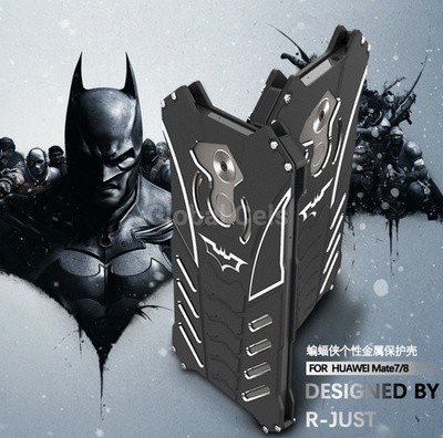Case Metal Huawei Mate 7 / Mate 8 con Pernos atornillables RJUST BATMAN Case Metal Huawei Mate 7 / Mate 8 con Pernos atornillables RJUST BATMAN