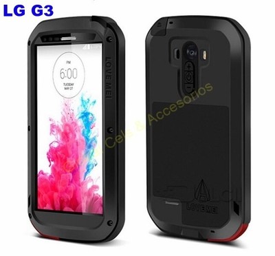 LOVE MEI Original LG G3 D855 Negro, da Protección Total a tu equipo!! LOVE MEI Original LG G3 D855 Negro, da Protección Total a tu equipo!!