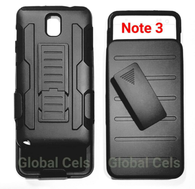 Case Funda Galaxy Note 3 Protector Con Gancho Holster Armor mas soporte para mesa Case Funda Galaxy Note 3 Protector Con Gancho Holster Armor mas soporte para mesa