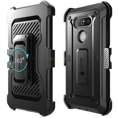 Supcase Lg G5 h840 / h850 Case Extremo Armadura con Gancho con Mica Incorporada Supcase Lg G5 h840 / h850 Case Extremo Armadura con Gancho con Mica Incorporada